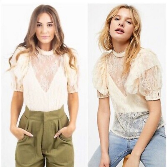 Free People Secret Admirer Blouse - Picture 2 of 5